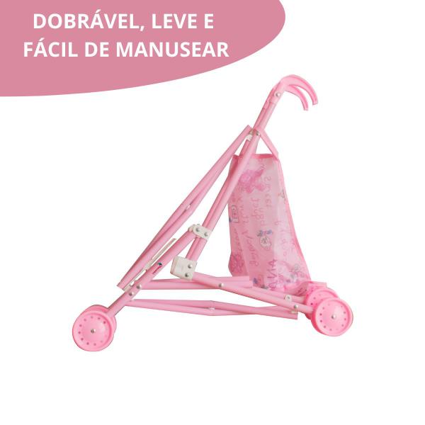 Imagem de Carrinho de Boneca Infantil Tipo Guarda Chuva BW150 - Importway