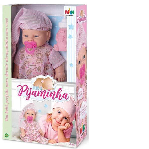 Imagem de Carrinho De Boneca Reborn Para Passeio + Boneca Bebe