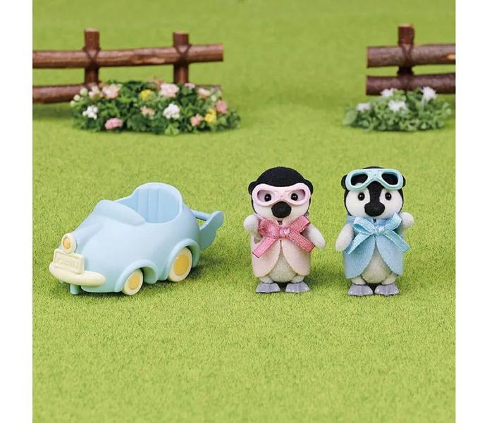 Imagem de Carrinho De Brincar Dos Bebês Pinguins Sylvanian Families 5695