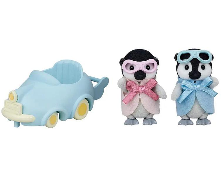 Imagem de Carrinho De Brincar Dos Bebês Pinguins Sylvanian Families 5695