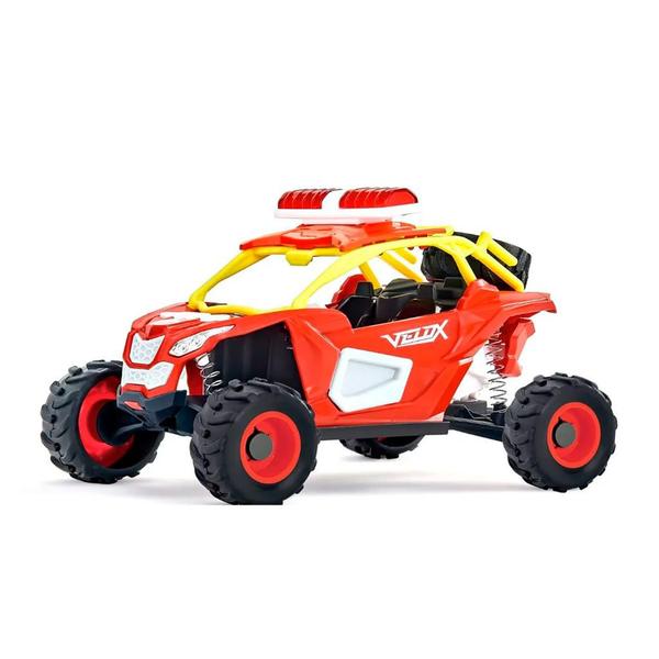 Carrinho De Brinquedo Buggy Rally Resgate Com Suspensão - Usual Brinquedos Imagem de Carrinho De Brinquedo Buggy Rally Resgate Com Suspensão - Usual Brinquedos