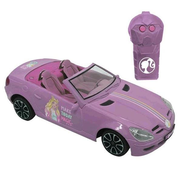 Imagem de Carrinho De Brinquedo Controle Remoto Barbie Fashion Driver