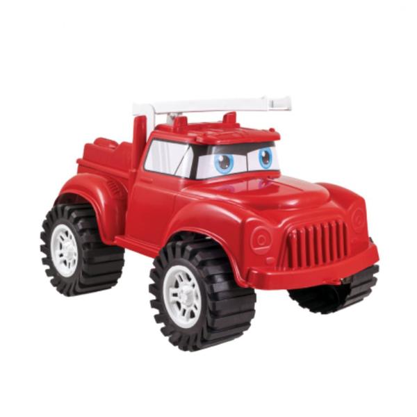 Imagem de Carrinho de Brinquedo de Bombeiro Super Truck - Ref BQ7120S Kendy Brinquedos