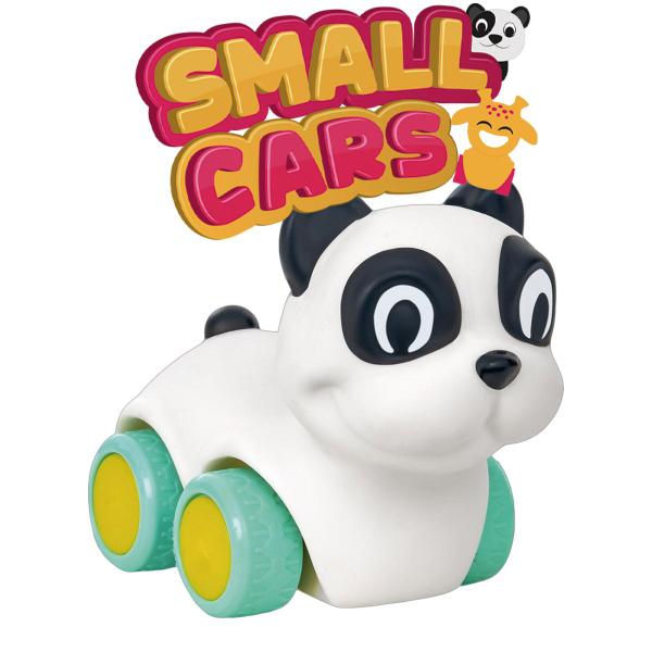 Imagem de Carrinho de brinquedo de vinil fofinho macio small car panda