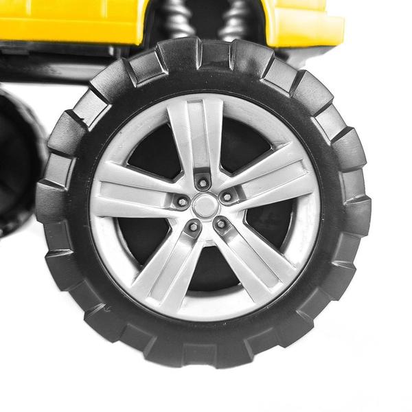 Imagem de Carrinho De Brinquedo Monster Truck Com Rodas Grande Usual Brinquedos 19cm