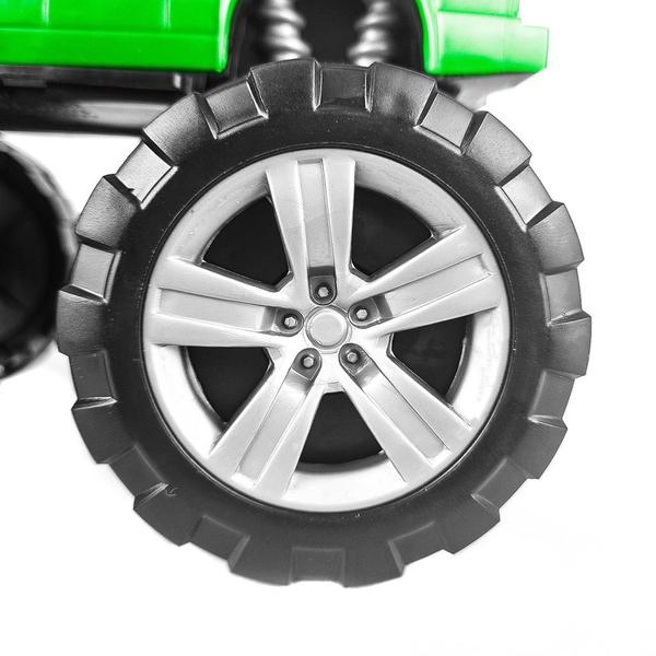 Imagem de Carrinho De Brinquedo Monster Truck Com Rodas Grande Usual Brinquedos 19cm