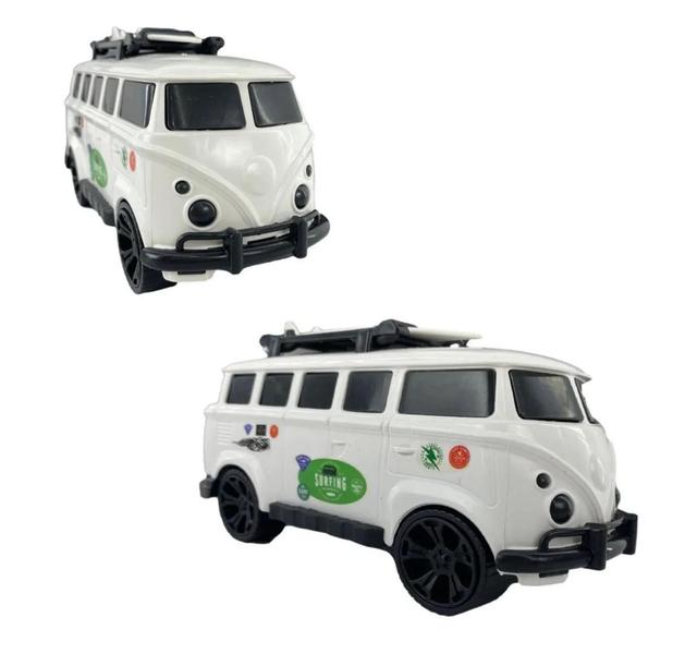 Carrinho De Brinquedo Perua Kombi Swell Decorativo Casa Praia - Orange Toys Imagem de Carrinho De Brinquedo Perua Kombi Swell Decorativo Casa Praia