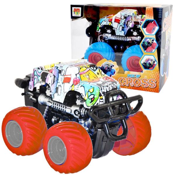 Imagem de Carrinho De Brinquedo Pick Up De Fricção Monster Truck 360