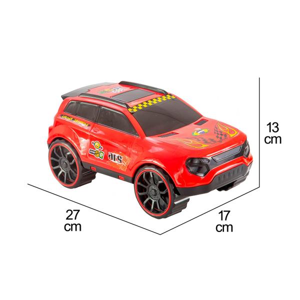 Imagem de Carrinho De Brinquedo Pick-up Suv Sortido Varias Cores - Bs Toys