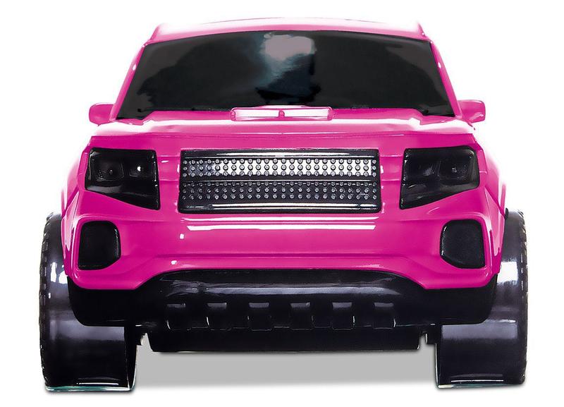 Imagem de Carrinho de brinquedo rosa lilás pick up menina princesa