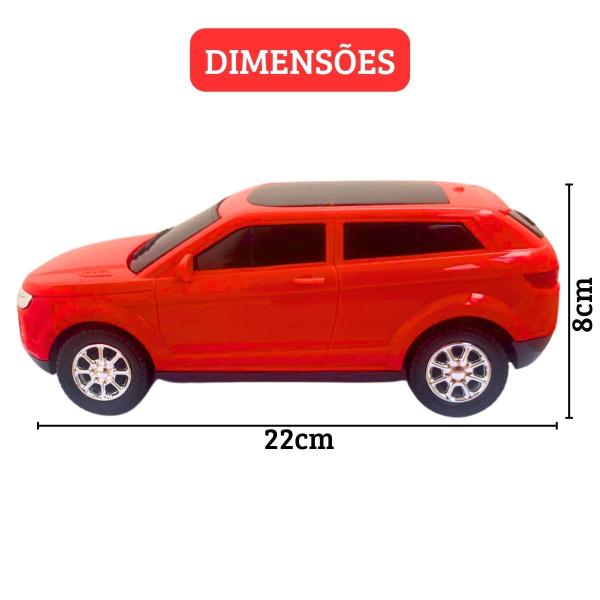 Imagem de Carrinho De Brinquedo Suv Passeio Land Rover Infantil Diverplas Menino Criança Colorido