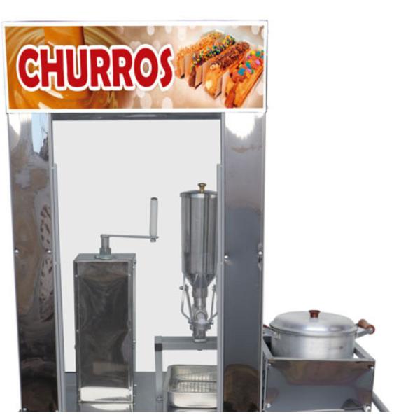 Imagem de Carrinho de Churros Econômico com Rodas Pneumáticas Cefaz