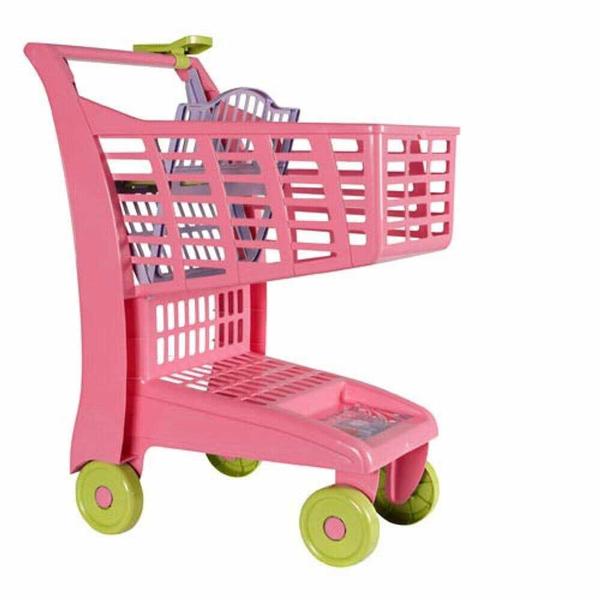 Imagem de Carrinho de Compras Infantil - Market - Rosa - Magic Toys