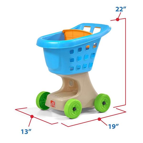 Imagem de Carrinho de compras Step2 Little Helper's for Kids 2+ Years Blue