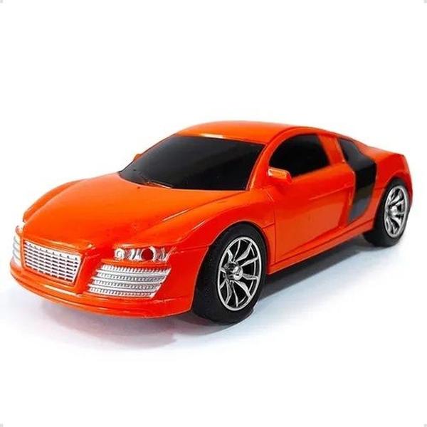 Imagem de Carrinho de Controle Remoto Audi R8 - Laranja - Polibrinq