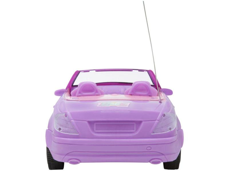 Imagem de Carrinho de Controle Remoto Barbie  - Fashion Driver 3 Funções Candide Rosa