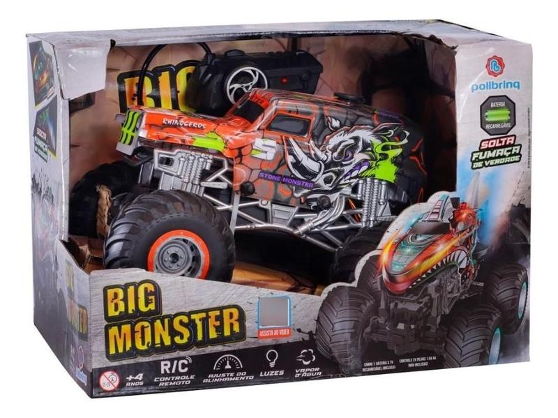 Imagem de Carrinho De Controle Remoto Big Monster - Polibrinq