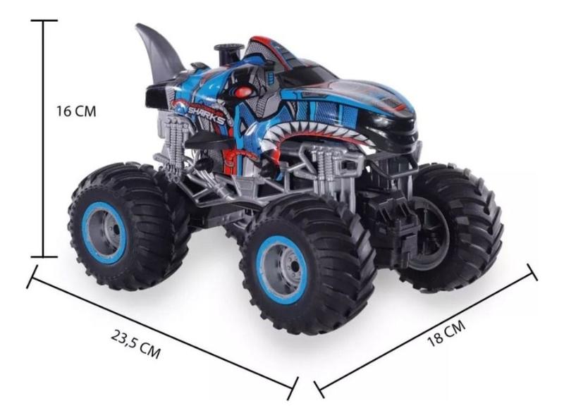 Imagem de Carrinho De Controle Remoto Big Monster - Polibrinq