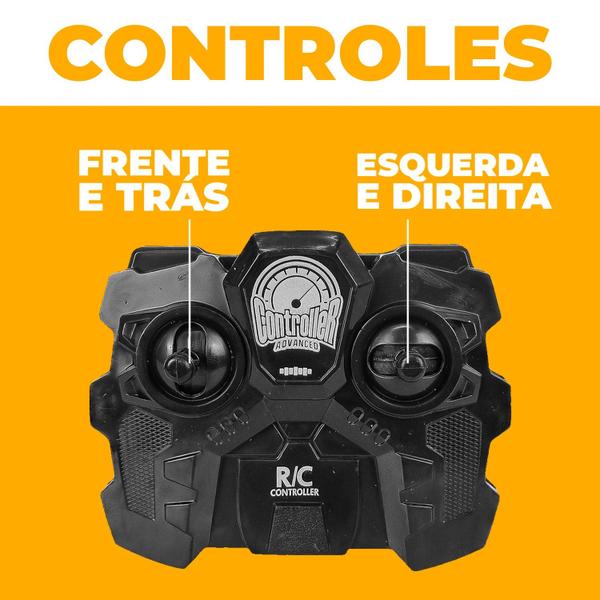 Imagem de Carrinho De Controle Remoto Brinquedo 1:18 Runfast Dm Toys