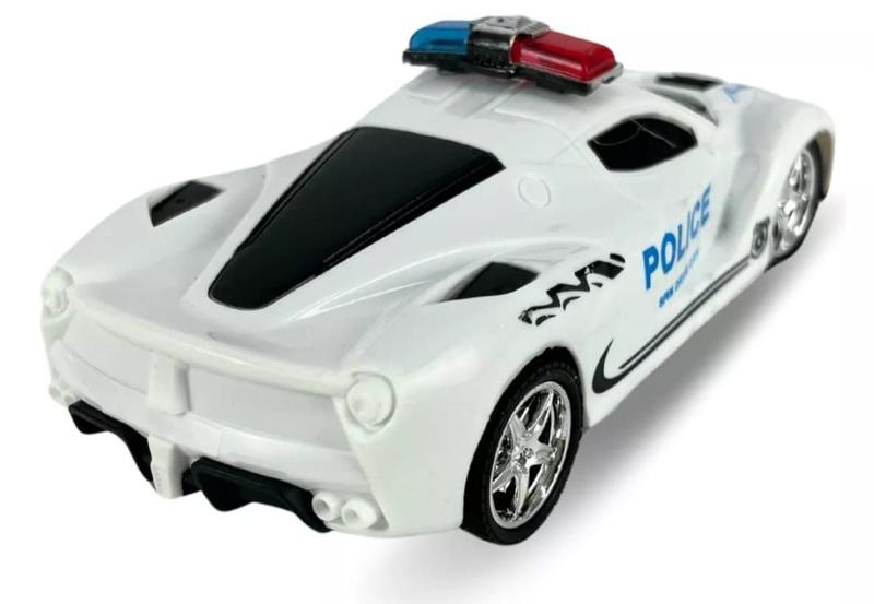 Imagem de Carrinho de Controle Remoto Brinquedo Super Carro de Policia Carrinho 7 Funções Força Tática