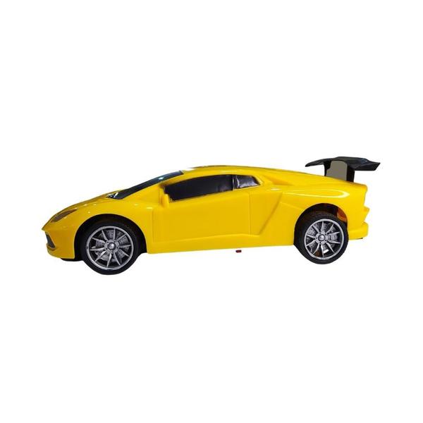 Imagem de Carrinho de Controle Remoto Carro Estilo Italiano Amarelo