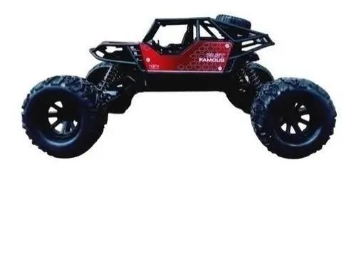 Imagem de Carrinho De Controle Remoto Com Suspensão Big Foot Off Road Vermelho.