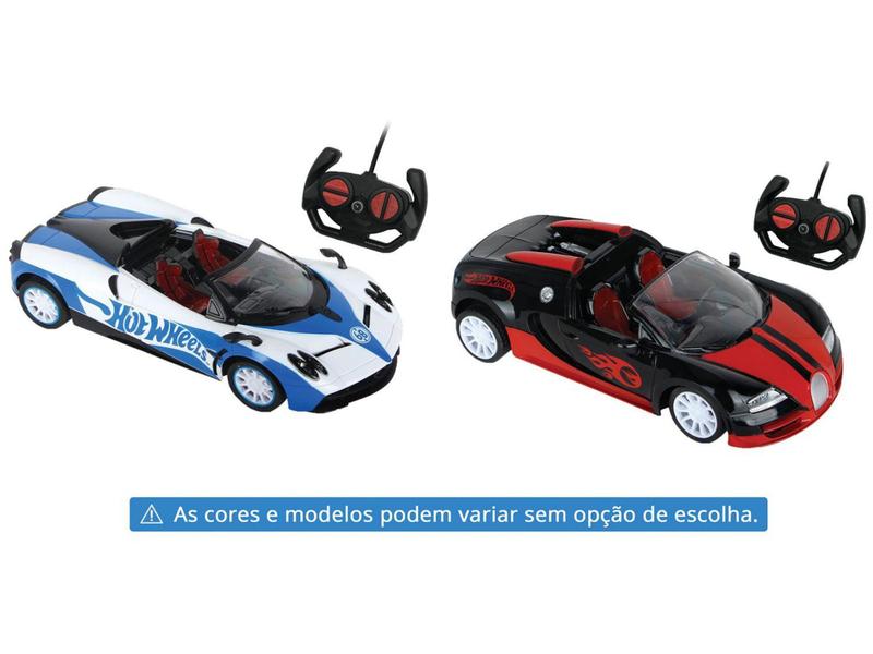 Imagem de Carrinho de Controle Remoto Hot Wheels  - Outbreak 7 Funções Candide