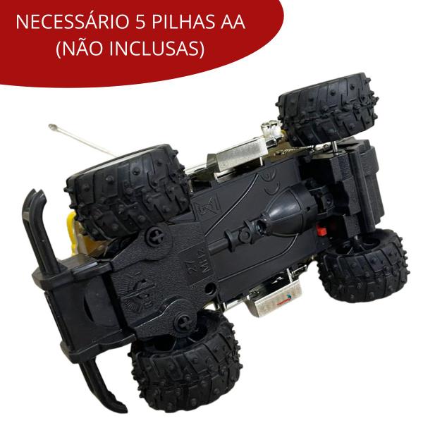 Imagem de Carrinho de controle remoto Infantil Criança Pickup 4 Funções 1:24