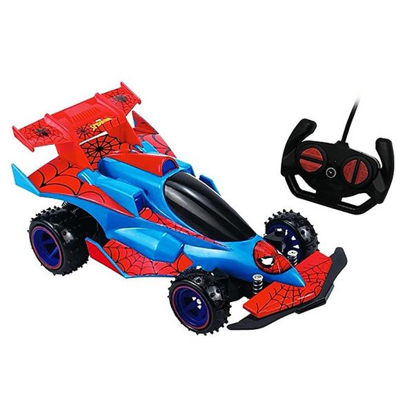 Carrinho de Controle Remoto Marvel Spider-Man Web Runner com 7 Funções - 5848 - Candide Imagem de Carrinho de Controle Remoto Marvel Spider-Man Web Runner com 7 Funções - 5848 - Candide