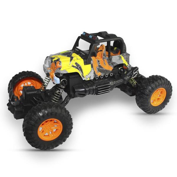 Imagem de Carrinho de Controle Remoto - Max Road - 2 Motores - Sortido - 1:18 - 23 cm - Polibrinq