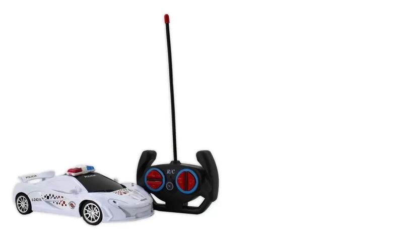 Carrinho de Controle Remoto Policia Militar Super Viatura Com Luz - Toy King Imagem de Carrinho de Controle Remoto Policia Militar Super Viatura Com Luz