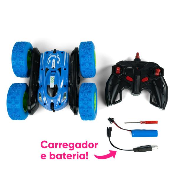 Imagem de Carrinho De Controle Remoto Quick Run Car 4X4 Giro 360 Conect Brinq