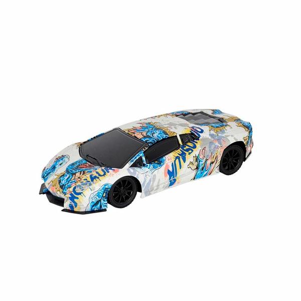 Imagem de Carrinho de Controle Remoto - Runfast 1 - Azul - DM Toys