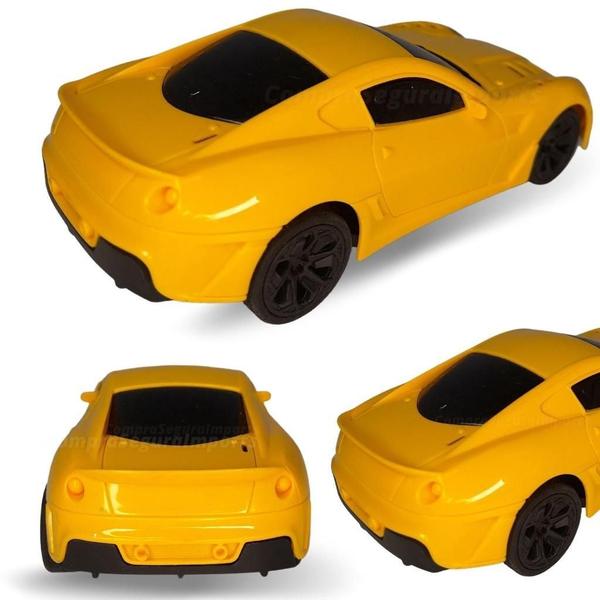 Carrinho De Controle Remoto Sem Fio - Amarelo - Europio Imagem de Carrinho De Controle Remoto Sem Fio - Amarelo