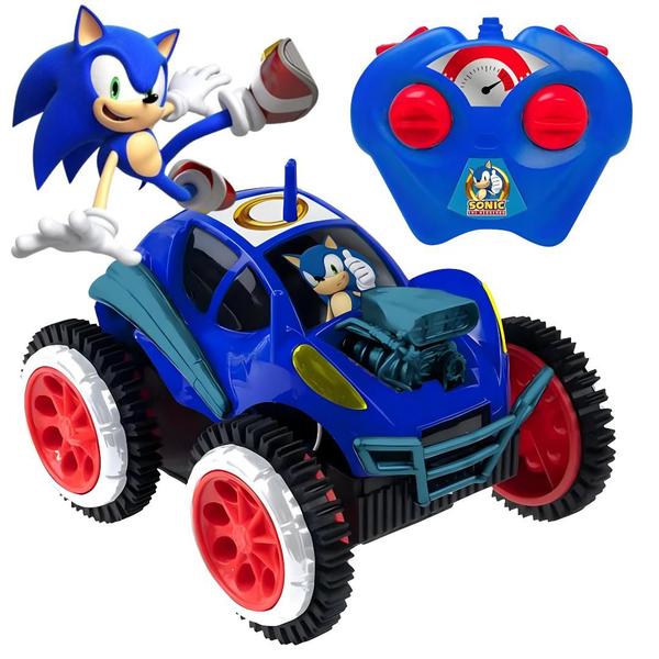 Imagem de Carrinho De Controle Remoto Sonic Tumbling Rush