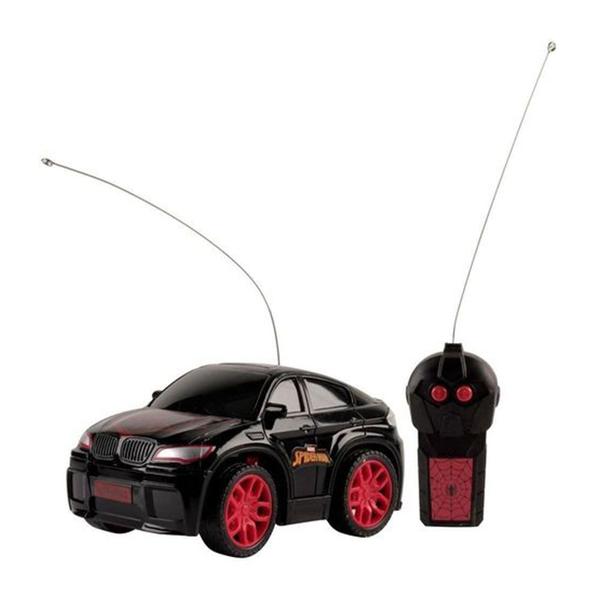 Carrinho de Controle Remoto - Spiderman - High Speed - Preto - Candide Imagem de Carrinho de Controle Remoto - Spiderman - High Speed - Preto - Candide