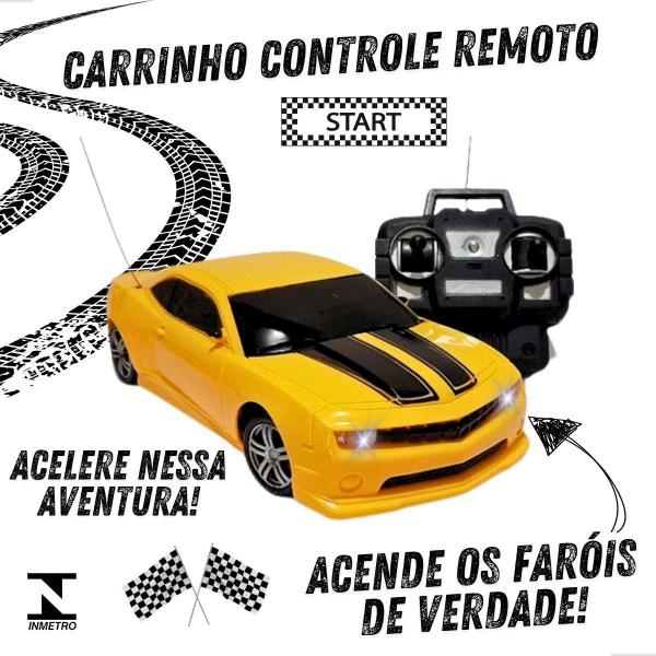 Imagem de Carrinho De Controle Remoto Super Carro Esportivo Corrida