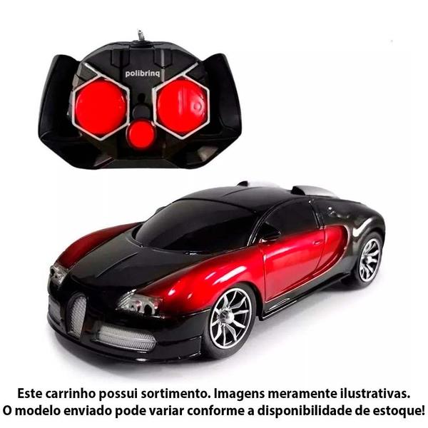 Imagem de Carrinho de Controle Remoto - Ultra Carros - 6 Funções - 1-24 - Sortido - Polibrinq