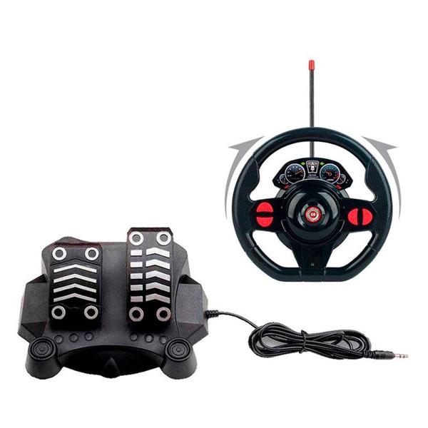 Imagem de Carrinho de Controle - Volante e Pedal - Batman - Dark Running - Candide