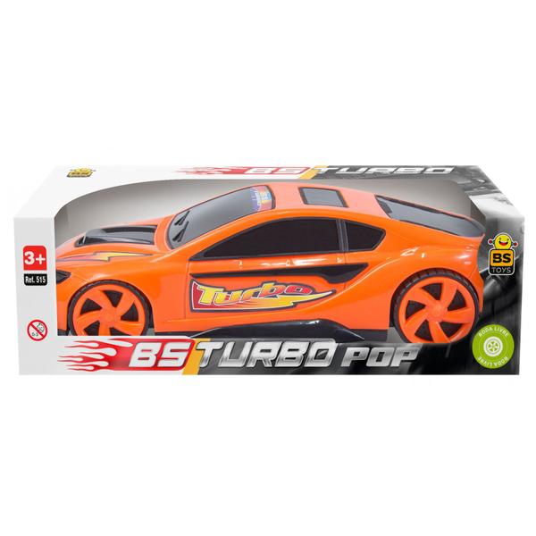 Imagem de Carrinho De Corrida Bs Turbo Rodas Livres - Bs Toys