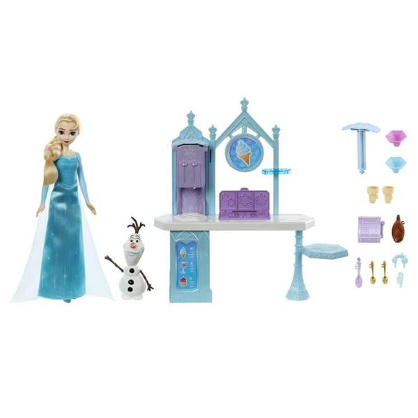 Imagem de Carrinho De Doces Elsa E Olaf Frozen - Mattel HMJ48