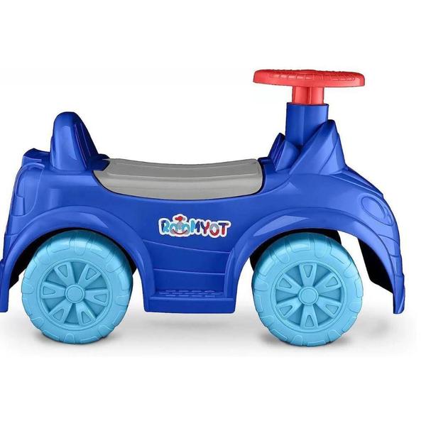 Imagem de Carrinho De Empurrar Andador Bebê Polícia Toymotor 0158 Roma