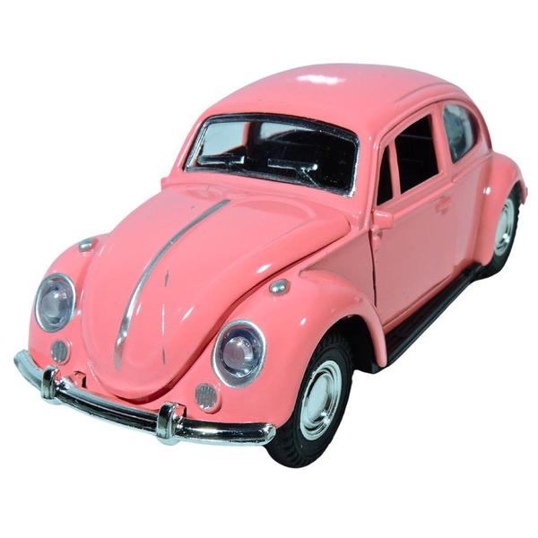 Imagem de Carrinho De Ferro Fusca Classico Vw 1967 1/32  coleção