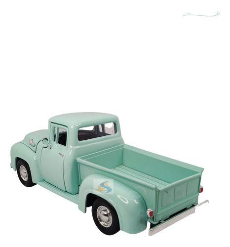 Imagem de Carrinho De Ferro Miniatura  1955 Ford F-100 Pickup 1.24