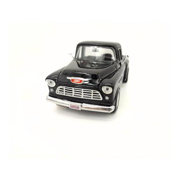 Imagem de Carrinho de Ferro Miniatura Chevy Pickup Stepside 1955 1:24 MotorMax