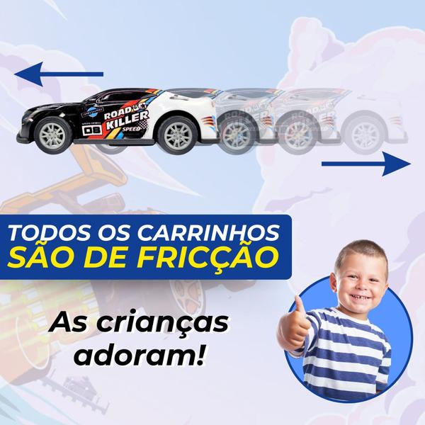 Imagem de Carrinho De Ferro Miniatura Coleção Kit 10 Estilo Hotwheels