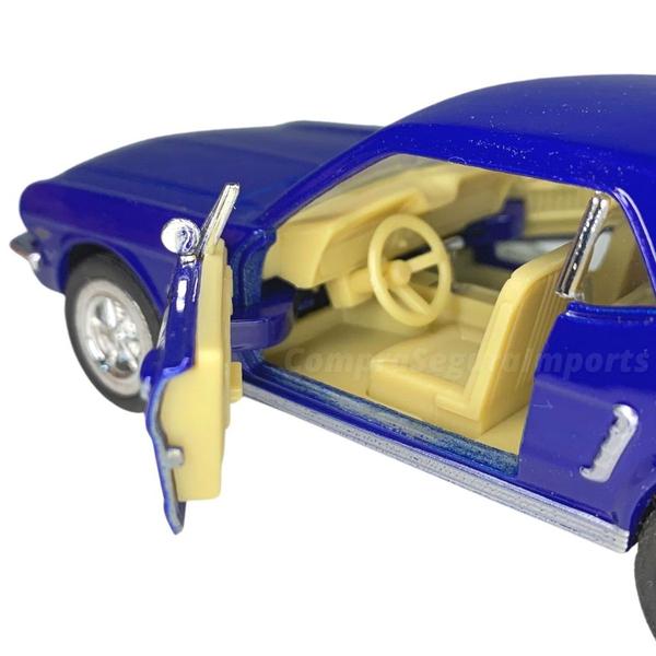 Imagem de Carrinho De Ferro Miniatura Mustang 1964 Metal Abre A Porta