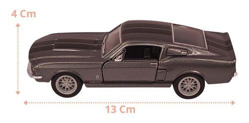 Imagem de Carrinho De Ferro Mustang Shelby Gt 500 1967 Metal Miniatura