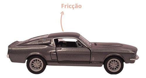 Imagem de Carrinho De Ferro Mustang Shelby Gt 500 1967 Metal Miniatura