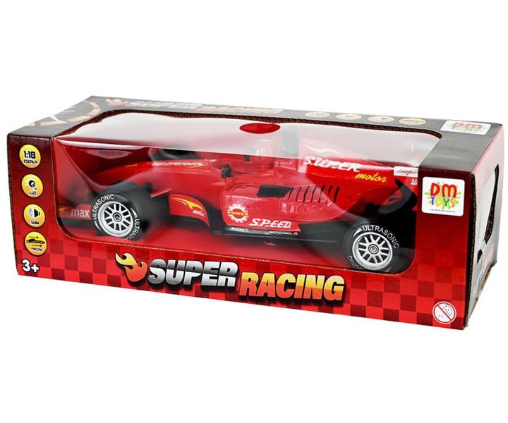 Imagem de Carrinho De Fórmula 1 Com Fricção Super Racing Escala 1:18 Brinquedo Infantil